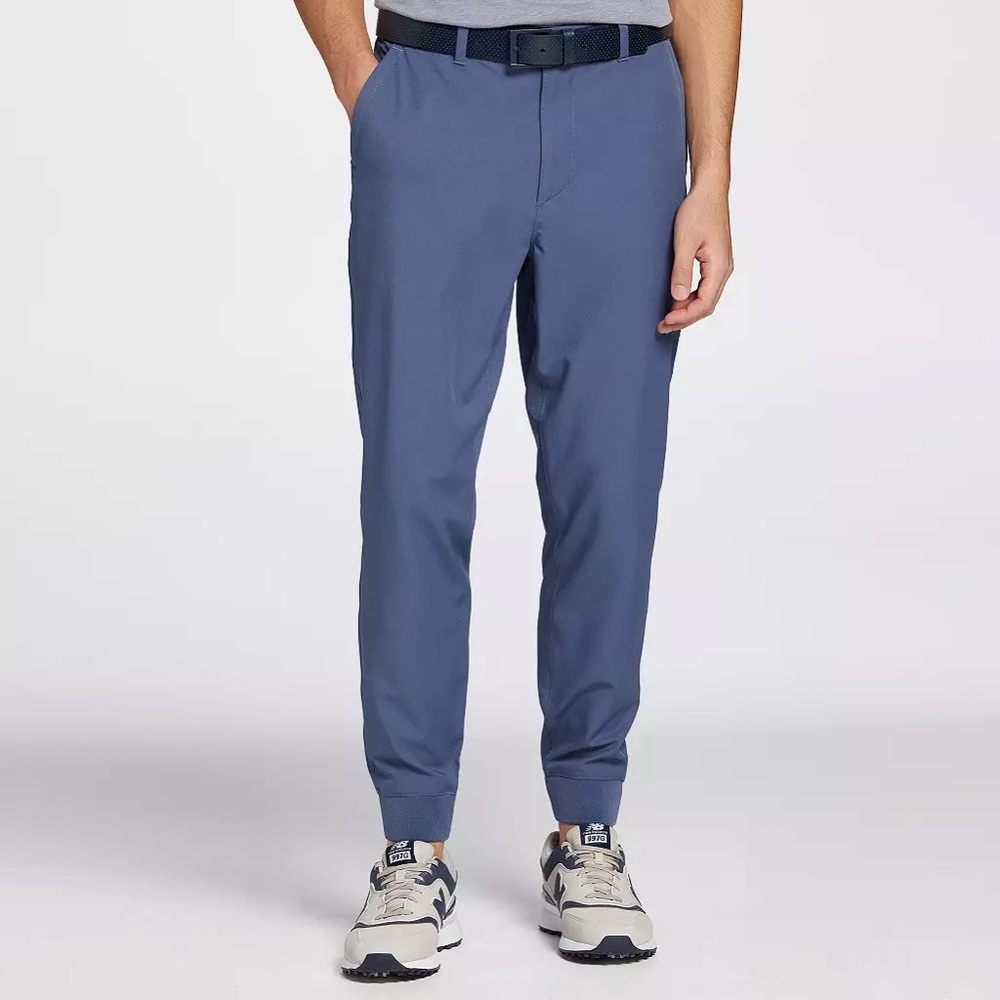 VRST Men's Fairway Golf Jogger Pant in Indigo Navy Size 32